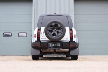 Land Rover Defender 110 110 HARD TOP SE MHEV with full dealer history and genuine rear s