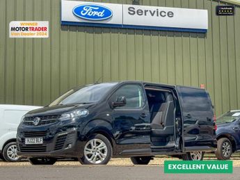 Vauxhall Vivaro AUTO Crew Cab LWB L2H1 Elite Air Con Cam Nav Sensors EURO 6 NO V