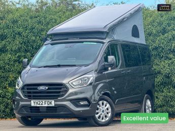 Ford Transit Nugget Camper Auto Camera 4 Berth 4 Belts Kitchen Pop Top EURO 6