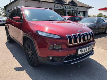 Jeep Cherokee 2.0d M-JET LIMITED 69,000m, heated seats, bluetooth, sensors, re