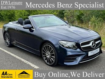 Mercedes E Class E220 D AMG Line Premium Plus Convertible Auto Diesel 360 CAM/MEM