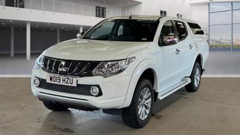 Mitsubishi L200 Crew Cab 4x4 AUTO Barbarian Alloys Air Con Cam Hard Top EURO 6 N