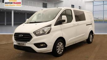 Ford Transit Custom Crew Cab AUTO LWB L2H1 320 Limited Air Con Alloys Sensors EURO 6