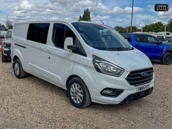 Ford Transit Custom Crew Cab AUTO LWB L2H1 320 Limited Air Con Alloys Sensors EURO 6