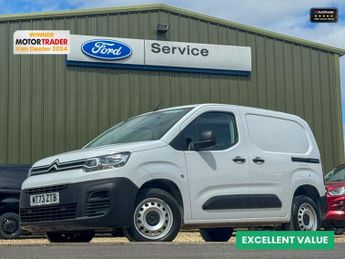 Citroen Berlingo SWB L1H1 1000 Enterprise Edition M Bluehdi Cruise Sensors SELECT