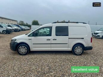 Volkswagen Caddy Crew Cab LWB L2H1 C20 Tdi Kombi Air Con EURO 6 NO VAT