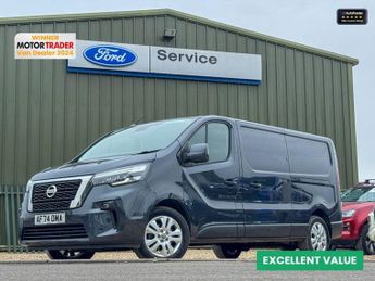 Nissan Primastar AUTO LWB L2H1 Low Roof Tekna Air Con Cam Nav Sensors EURO 6