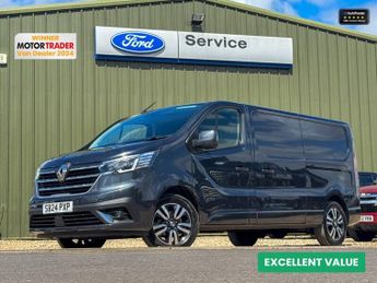 Renault Trafic AUTO LWB L2H1 Extra Sport Edc Air Con Cam Nav Sensors EURO 6 NO 