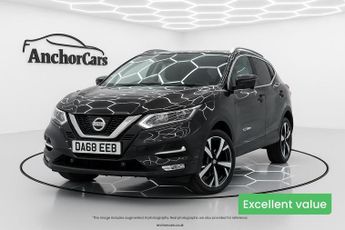 Nissan Qashqai 1.3 DIG-T Tekna SUV 5dr Petrol DCT Auto Euro 6 (s/s) (160 ps)