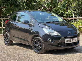 Ford Ka 1.2 Zetec Black Edition Euro 6 (s/s) 3dr