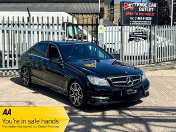 Mercedes C Class 2.1 C250 CDI AMG Sport Plus G-Tronic+ Euro 5 (s/s) 4dr