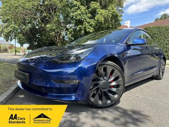Tesla Model 3 (Dual Motor) Performance Auto 4WDE 4dr (Performance Upgrade)