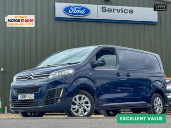 Citroen Dispatch AUTO MWB L2H1 1250 Enterprise Plus Air Con Cruise Nav Sensors EU