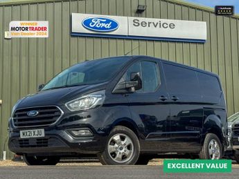 Ford Transit Custom AUTO SWB L1H1 300 Limited Alloys Air Con Sensors EURO 6