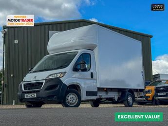 Peugeot Boxer XLWB L4 Luton Bluehdi 335 Air Con Tail Lift EURO 6