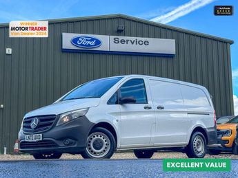 Mercedes Vito LWB L2H1 Low Roof 114 Progressive Air Con Camera EURO 6