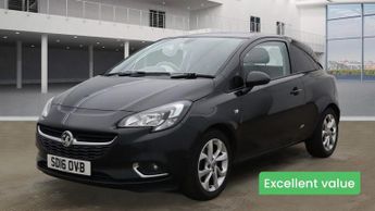 Vauxhall Corsa SWB L1H1 Low Roof Sportive Sensors NO VAT