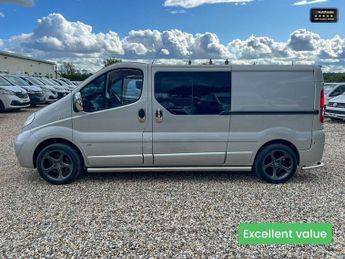 Vauxhall Vivaro Crew Cab LWB L3 2960Cdti Sportive Air Con NO VAT