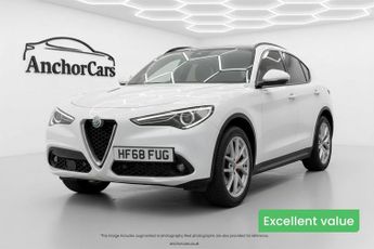 Alfa Romeo Stelvio 2.2 TD Milano Edizione SUV 5dr Diesel Auto Q4 AWD Euro 6 (s/s) (