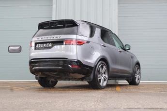 Land Rover Discovery HSE MHEV commercial with a rear seat conversion styled by seeker