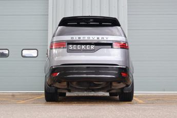 Land Rover Discovery HSE MHEV commercial with a rear seat conversion styled by seeker