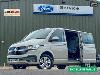 Volkswagen Transporter Crew Cab SWB L1H1 T32 Tdi Kombi Highline Air Con Sensors EURO 6 