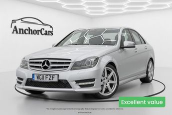 Mercedes C Class 2.1 C220 CDI BlueEfficiency Sport Saloon 4dr Diesel G-Tronic+ Eu