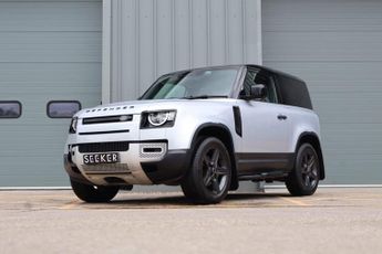 Land Rover Defender HARD TOP  with full genuine rear seat conversion Hse and rear gl