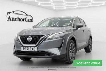 Nissan Qashqai 1.3 DIG-T MHEV Tekna SUV 5dr Petrol Hybrid Manual Euro 6 (s/s) (