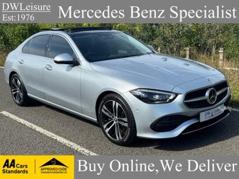 Mercedes C Class C 200 MHEV Exclusive Luxury Auto Petrol PAN ROOF/360 CAM/MEMORY 