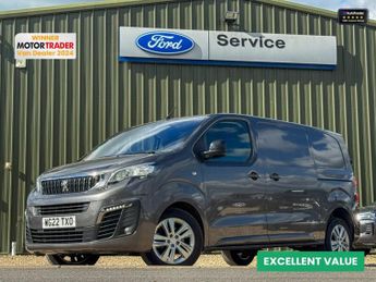 Peugeot Expert AUTO SWB L1H1 Bluehdi Asphalt Premium Air Con Cam Nav Sensors EU