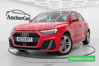 Audi A1 1.0 TFSI 25 S line Sportback 5dr Petrol Manual Euro 6 (s/s) (95 