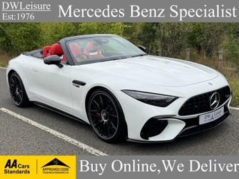 Mercedes SL SL63 AMG Performance V8 BiTurbo 4Matic+ Auto Petrol Convertible 