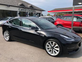 Tesla Model 3 LONG RANGE AWD 36,000 miles, 348 range, white vegan leather, 19i