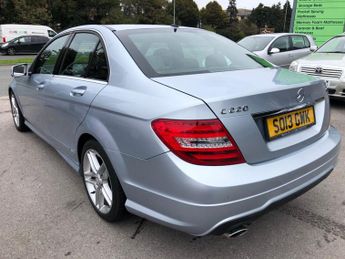 Mercedes-Benz C Class C220 CDI BLUEEFFICIENCY AMG SPORT automatic 47,000m, 1 owner