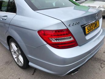 Mercedes-Benz C Class C220 CDI BLUEEFFICIENCY AMG SPORT automatic 47,000m, 1 owner