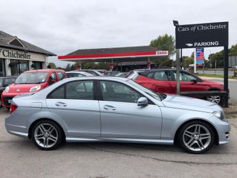 Mercedes-Benz C Class C220 CDI BLUEEFFICIENCY AMG SPORT automatic 47,000m, 1 owner