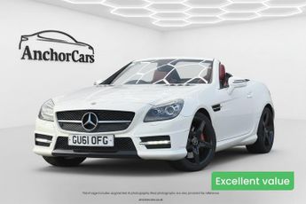 Mercedes SLK (Sold) 3.5 SLK350 BlueEfficiency AMG Sport Convertible 2dr Petro