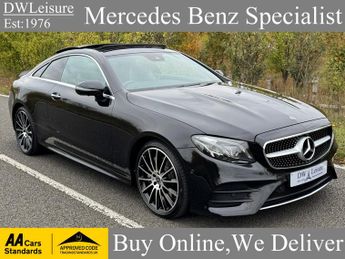 Mercedes E Class E350 MHEV AMG Line Premium Plus Coupe Auto Petrol 360 CAM/MEMORY