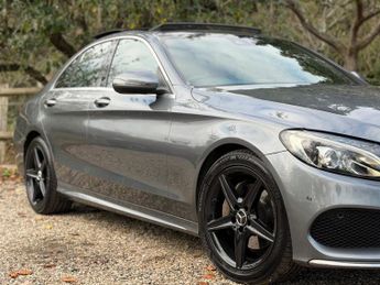 Mercedes-Benz C Class 2.1 C220d AMG Line (Premium Plus) 7G-Tronic+ Euro 6 (s/s) 4dr