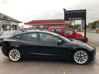 Tesla Model 3 LONG RANGE AWD 45,000m black vegan leather, 19 inch alloys