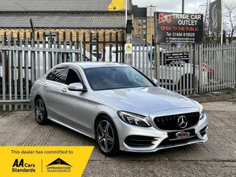Mercedes C Class 2.1 C220 BlueTEC AMG Line G-Tronic+ Euro 6 (s/s) 4dr