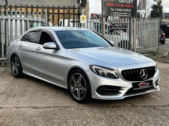 Mercedes-Benz C Class 2.1 C220 BlueTEC AMG Line G-Tronic+ Euro 6 (s/s) 4dr
