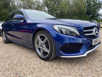 Mercedes-Benz C Class 2.0 C200 AMG Line (Premium Plus) G-Tronic+ Euro 6 (s/s) 5dr