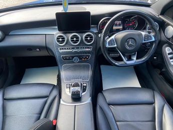 Mercedes-Benz C Class 2.0 C200 AMG Line (Premium Plus) G-Tronic+ Euro 6 (s/s) 5dr