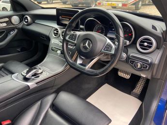 Mercedes-Benz C Class 2.0 C200 AMG Line (Premium Plus) G-Tronic+ Euro 6 (s/s) 5dr