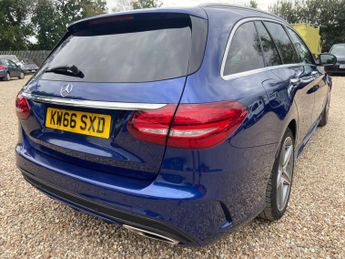 Mercedes-Benz C Class 2.0 C200 AMG Line (Premium Plus) G-Tronic+ Euro 6 (s/s) 5dr