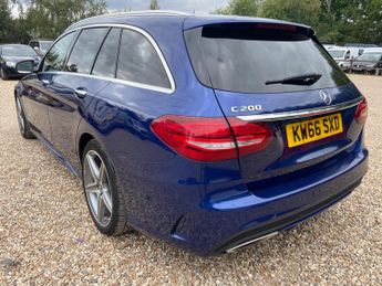 Mercedes-Benz C Class 2.0 C200 AMG Line (Premium Plus) G-Tronic+ Euro 6 (s/s) 5dr