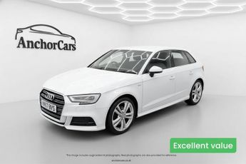 Audi A3 1.5 TFSI CoD S line Sportback 5dr Petrol Manual Euro 6