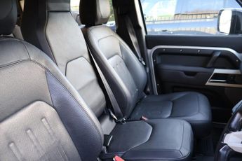 Land Rover Defender 110 HARD TOP SE MHEV with upgraded wheels £9500 REAR SEAT CONVERSION